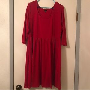 Torrid Size 2 Red Sweater Dress
